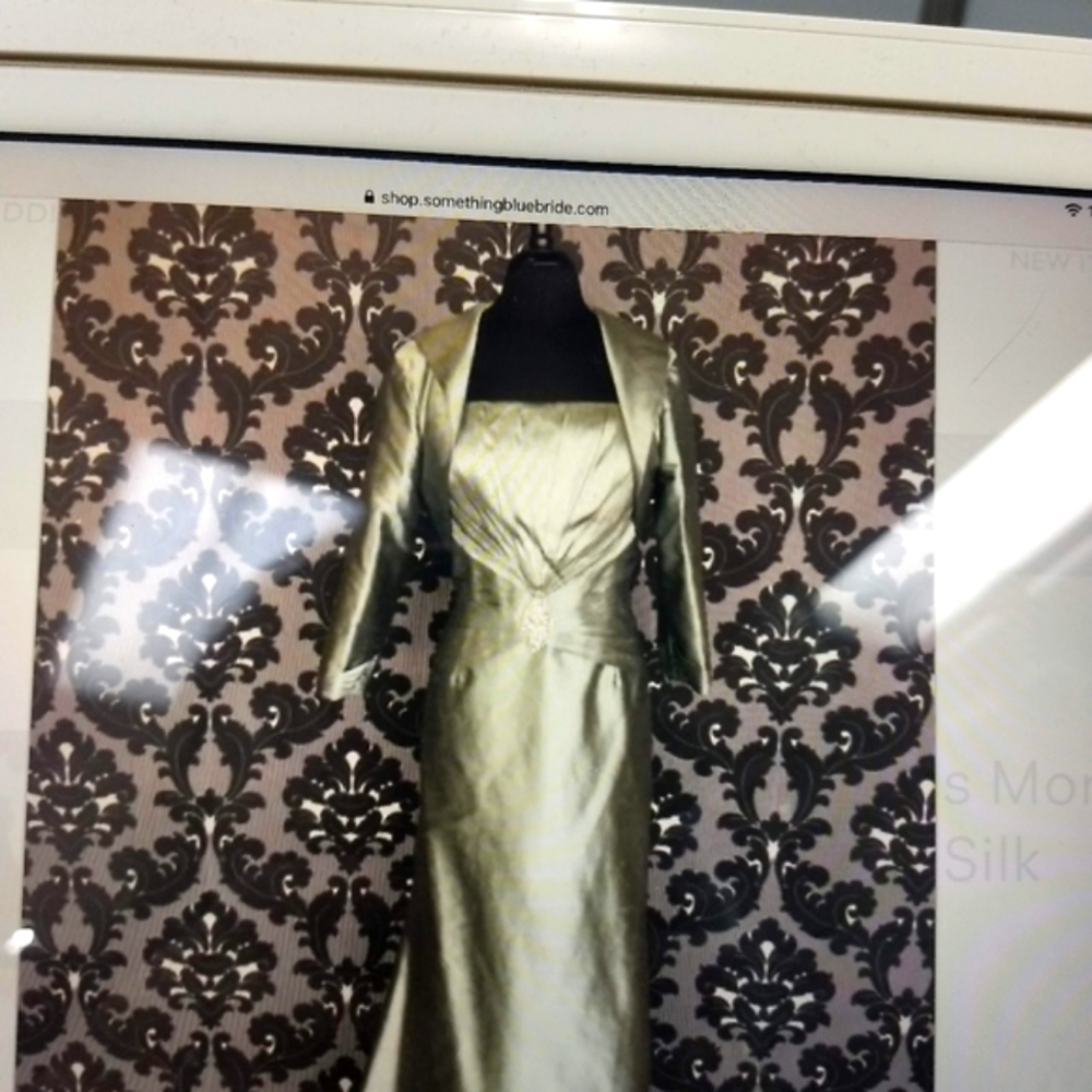 👗MONTAGE/Gown/Belero.  BEAUTIFUL FALL GOWN !!!  NWT